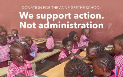 Nopa Nordic supports the efforts of The Anne Grethe School for children and families in Gambia
